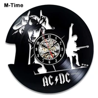 vinyl record wall clock modern design music rock band vintage cd clocks watch home decor gifts for fans