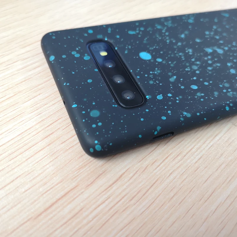 Матовые чехлы для samsung Galaxy S10 Plus S10 с 3D рисунком звезд, Жесткий Чехол из поликарбоната для samsung Galaxy S10+ чехол, Coque Capa