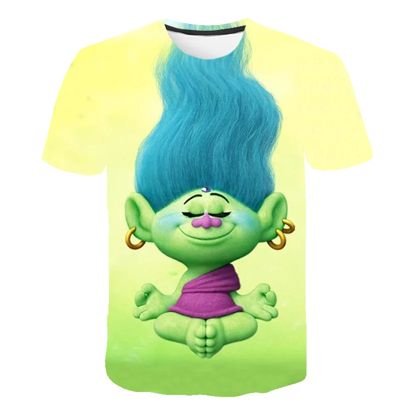 Забавная детская футболка с рисунком клоуна Милая для мальчиков и девочек летняя