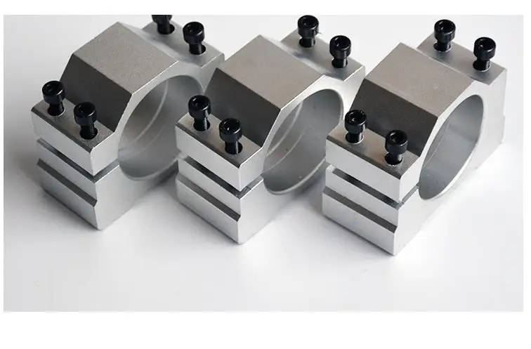 

Motor base,Spindle clamp,Hoop Fixed seat,48mm 50mm 52mm 54 56mm for engraving machine,Aluminum