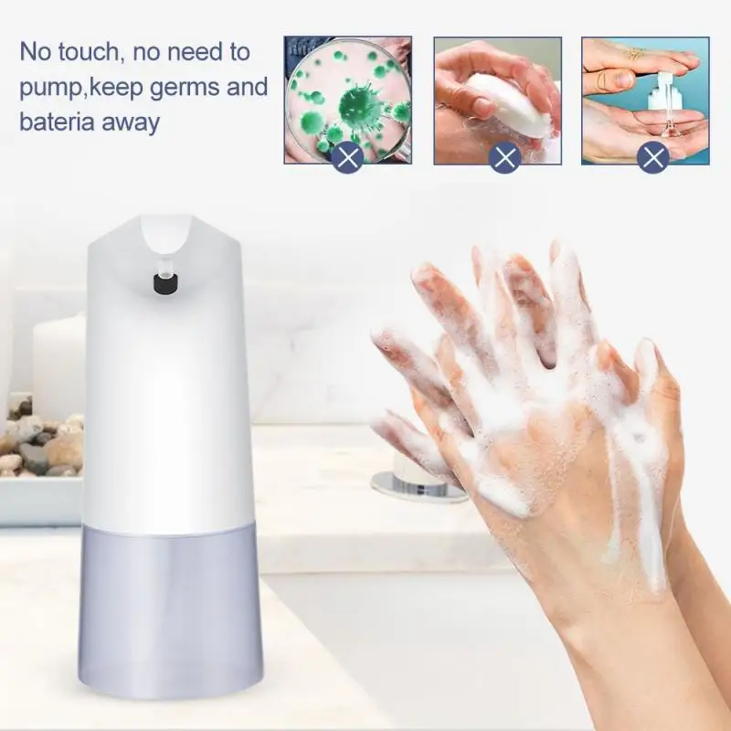 Машина для автоматического создания мыла бесконтактная вспененная и обладает ИК