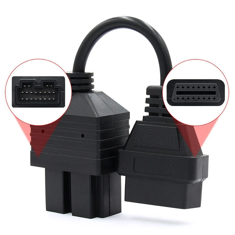 

for KIA Sportage Diagnostic Cable 20 Pin to 16Pin Car Diagnostics Adapter 20 Pin for KIA 20Pin OBD2 Car Connector
