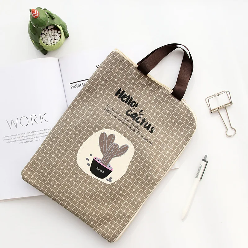 Сумка кактус водонепроницаемый файл сумка A4 студент тест данных мешок