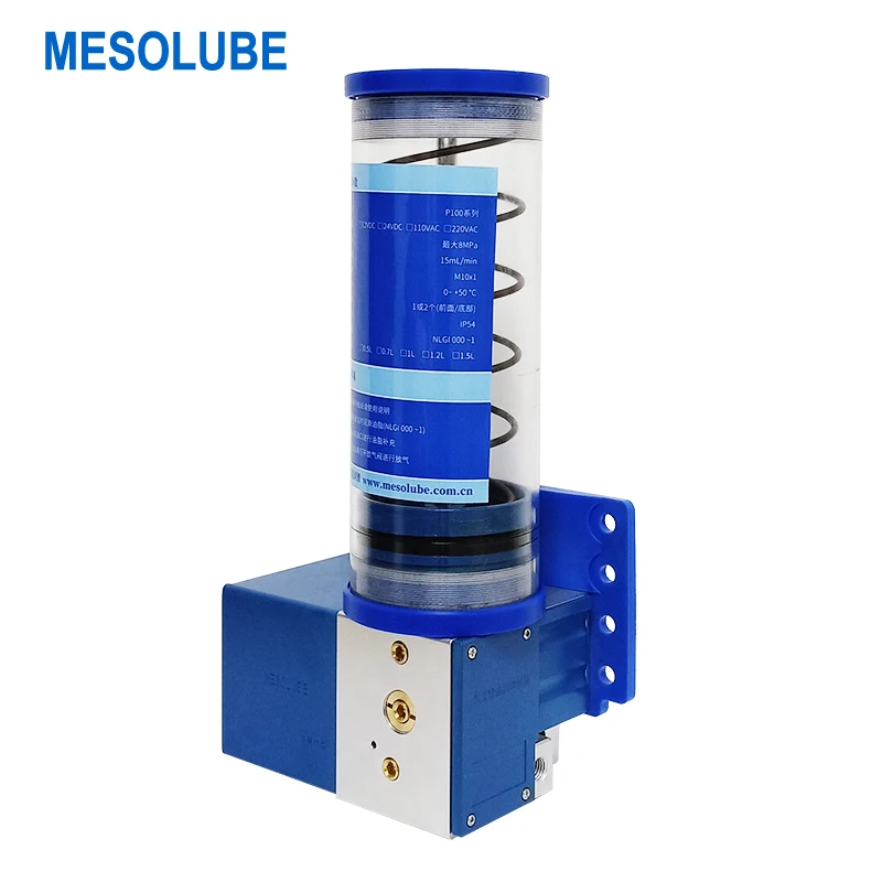 

Насос для прогрессивной смазки Mesolube, 1000 мл, 24 В, С 100 точками смазки для линейной направляющей смазки