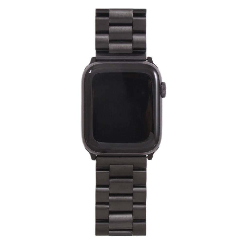 Ремешок для наручных часов Apple Watch, для детей 4, 5, 42 мм, 38 мм, версия 1/2/3 11 цветов металлический Нержавеющая сталь Ремешок Браслет ремешок для наручных часов iWatch серии 4 44 мм 40 мм