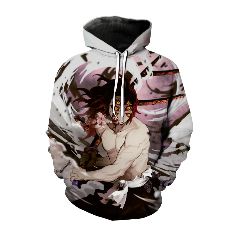 

Trendy Anime Hoodies Demon Slayer Kimetsu No Yaiba 3D Print Hooded Sweatshirt Men Women Fashion Pullover Hip Hop Hoodie Clothing