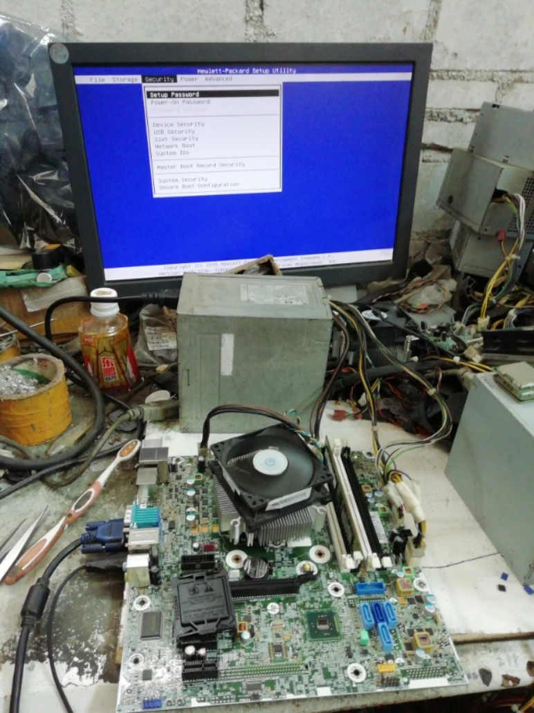 Рабочая настольная материнская плата для 600 G1 SFF 739682-001 739682-501 739682-601 696549-002 системная плата полностью протестирована