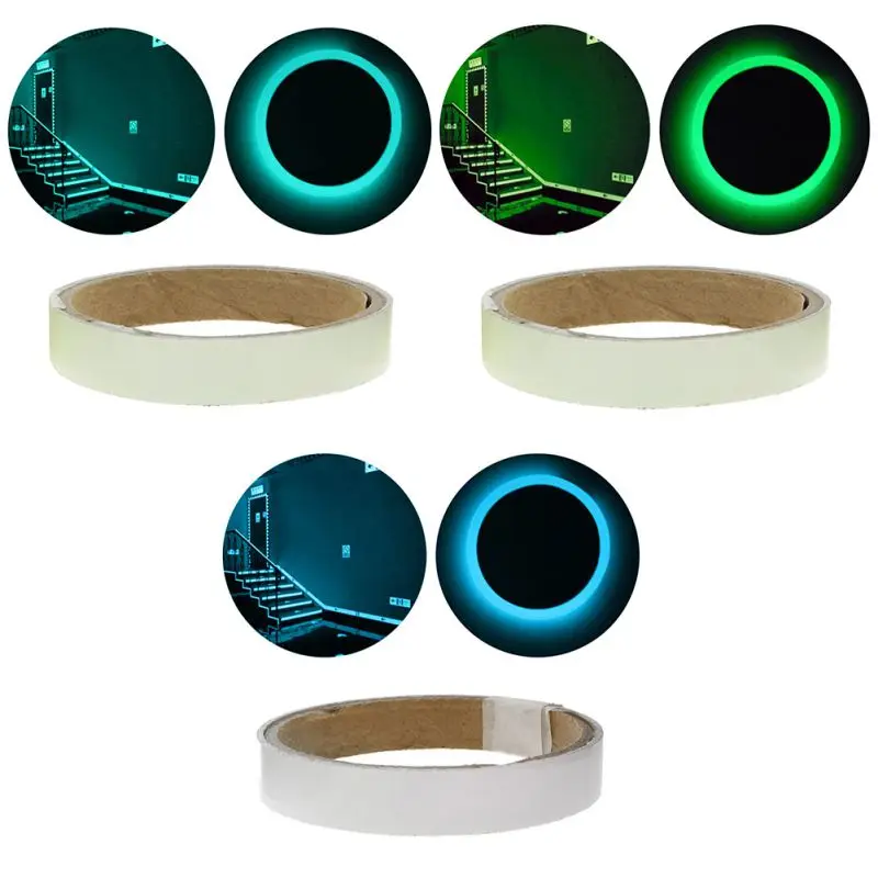 

Glow In The Dark Tape Luminous Tape Self-adhesive Night Luminous Fluorescent Sticker Home Decoration Luminous