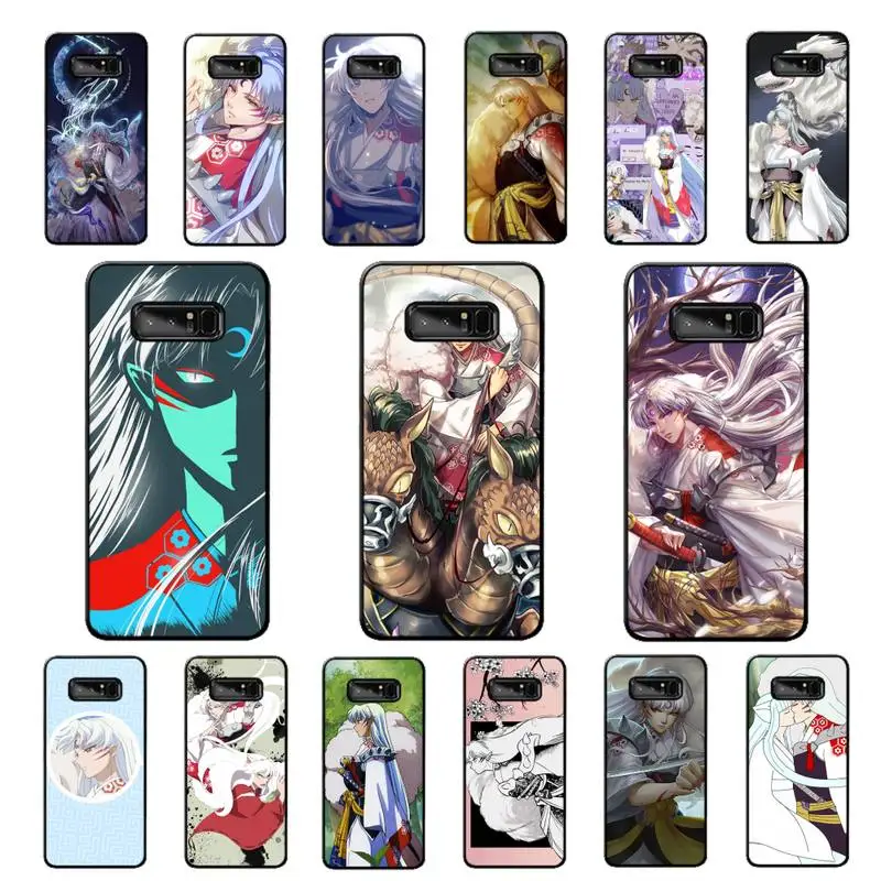 

YNDFCNB Inuyasha Sesshoumaru Phone Case for Samsung Note 5 7 8 9 10 20 pro plus lite ultra A21 12 02