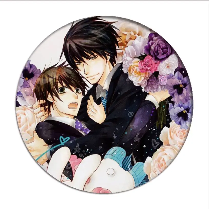 Sekai ichi Hatsukoi Значки для косплея Onodera Ritsu брошь значок Takano Masamune коллекционные сумки