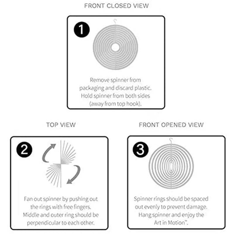 

Stainless Steel Wind Spinner- 3D Indoor Outdoor Garden Decoration Crafts Ornaments(Bird)