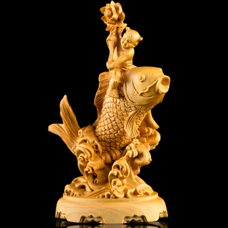 Новые китайские креативные резные скульптуры более года Художественная