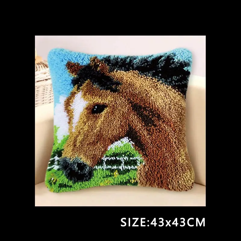 Набор подушек Nicediy ручной работы с защелкой и крючком коврик сделай сам для