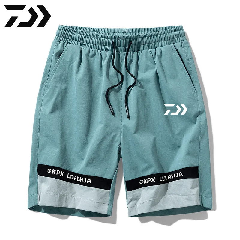 

Летняя одежда Daiwa для рыбалки 2021, дышащие удобные шорты, тонкая одежда для рыбалки, Спортивная повседневная эластичная одежда для рыбалки