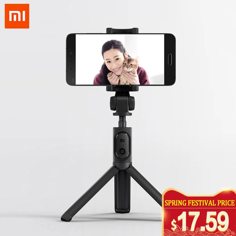 Складной Bluetooth штатив Xiaomi оригинальная селфи-палка с беспроводной активацией