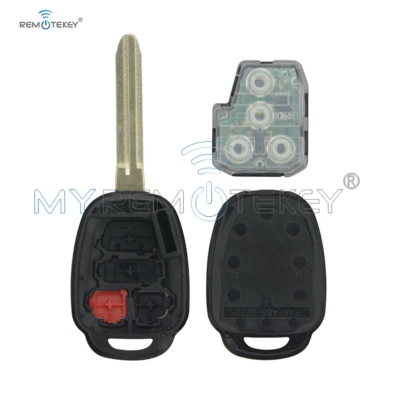 Remtekey 4 Buttons For Toyota Rav4 Highlander Fcc Id :Gq4 -52t 314 .4mhz no Chip car key | Автомобили и мотоциклы