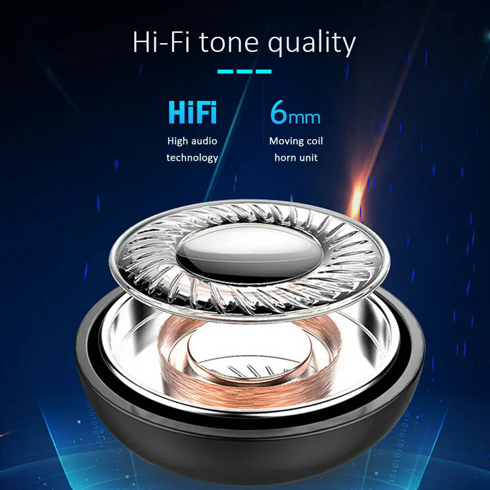 Новые наушники-вкладыши TWS Bluetooth 5 0 наушники стерео Беспроводной hi-fi звук