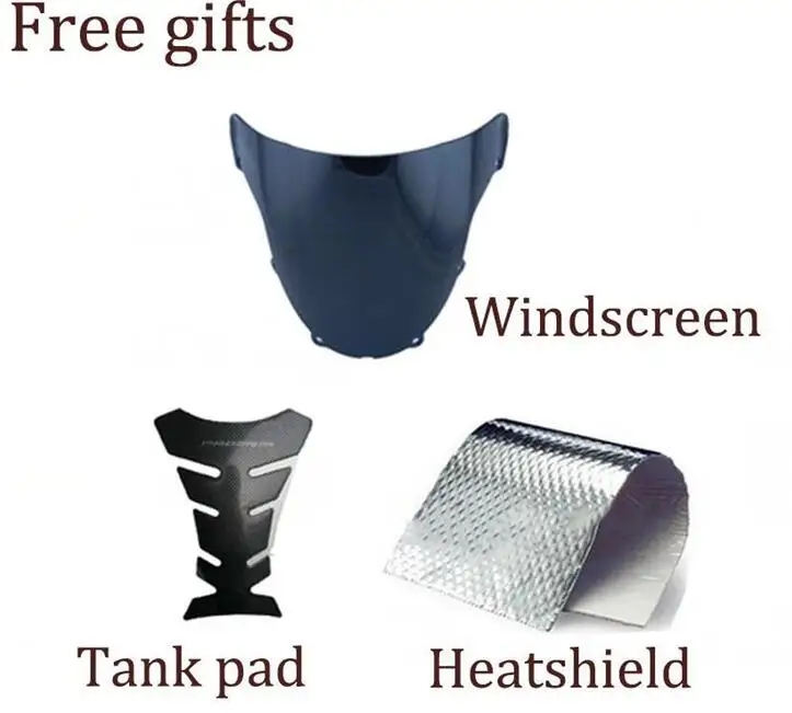 

New ABS Motorcycle Full Fairings kit Fit for Kawasaki Ninja ZX10R 2004 2005 04 05 10R Fairing Body set Red Black