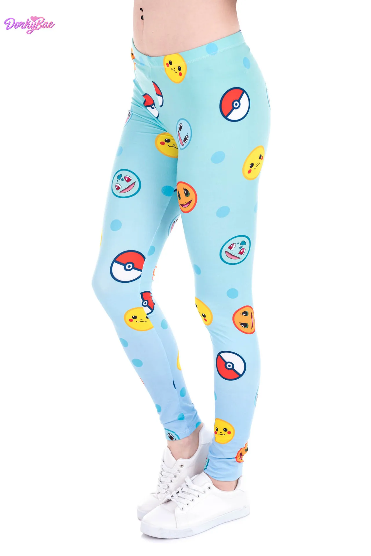 Elvish выражение синие легинсы с эмотиконом пуш-ап модные брюки высокой талией для