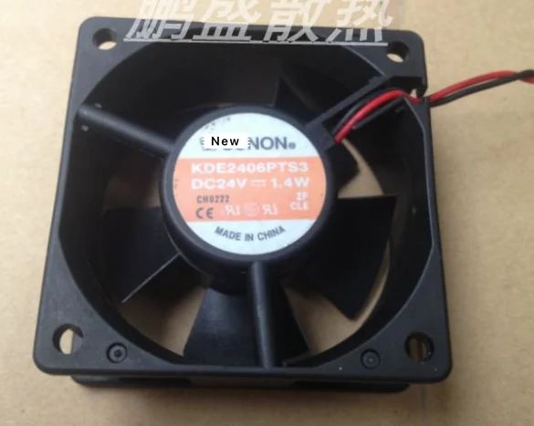 

for SUNON KDE2406PTS3 Server Cooling Fan DC 24V 1.6W 60x60x25mm 2-wire