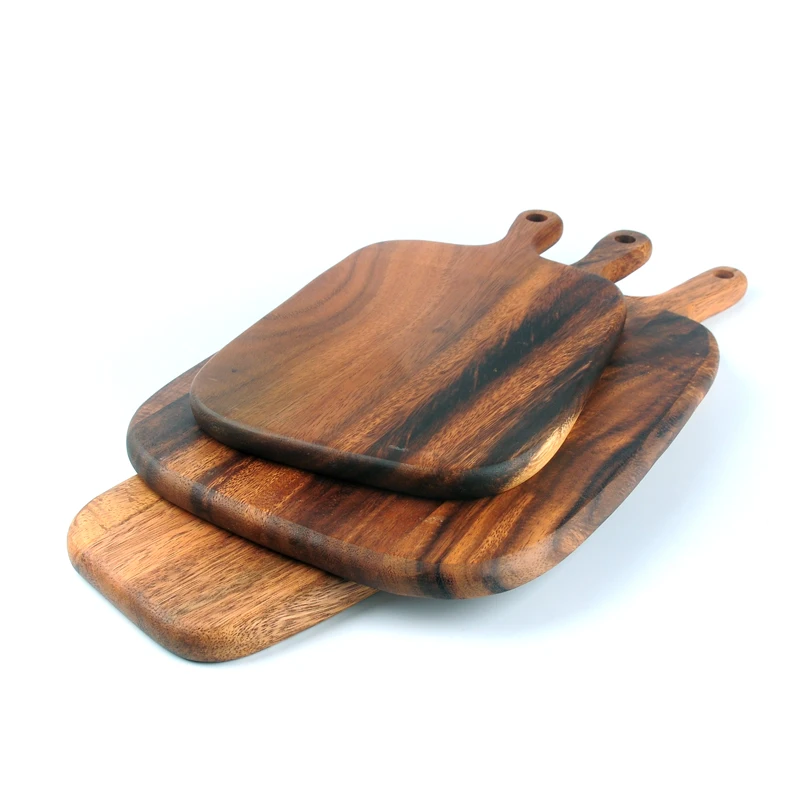 Разделочная доска из черного ореха кухонный разделочный блок деревянная для