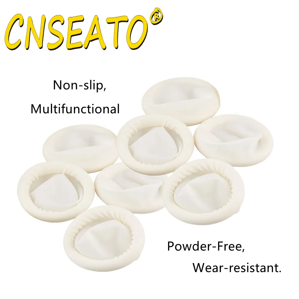 1000 шт. латексные напальчники защитные перчатки для пальцев натуральная резина