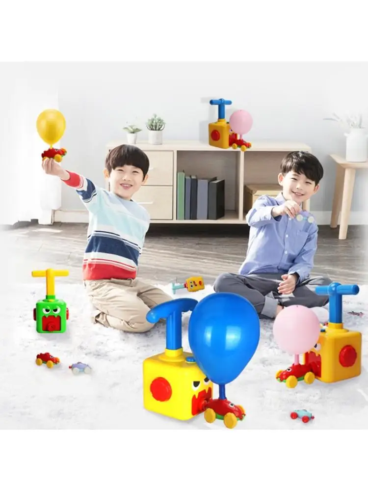 

Practical Learning Funny Inertia Balloon Car Aerodynamics Inertial Toys Balloon A2UB