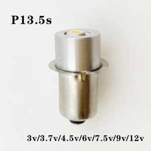 Светодиодный фонарик, лампочки, лампа 0,5 Вт, P13.5s 3 в, 6 в, 7 в, 9 В, 12 В с чипами Epister, светодиодные фонарики