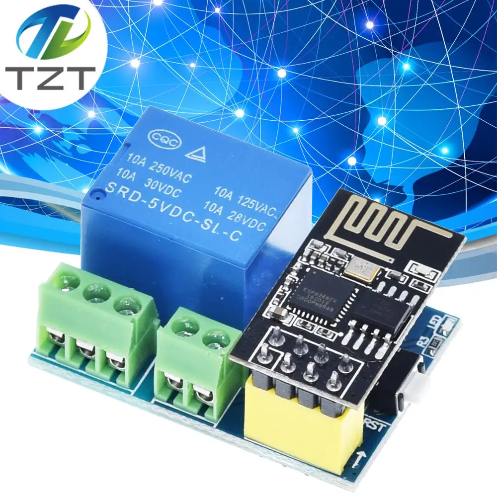 Релейный модуль ESP8266 ESP-01S 5V WiFi, умный дом, дистанционный переключатель для Arduino Phone APP ESP01S, Беспроводной Wi-Fi модуль Релейный модуль ESP8266 ESP-01S 5V WiFi, умный дом, дистанционный переключатель для Arduino Phone APP ESP01S, Беспроводной Wi-Fi модуль