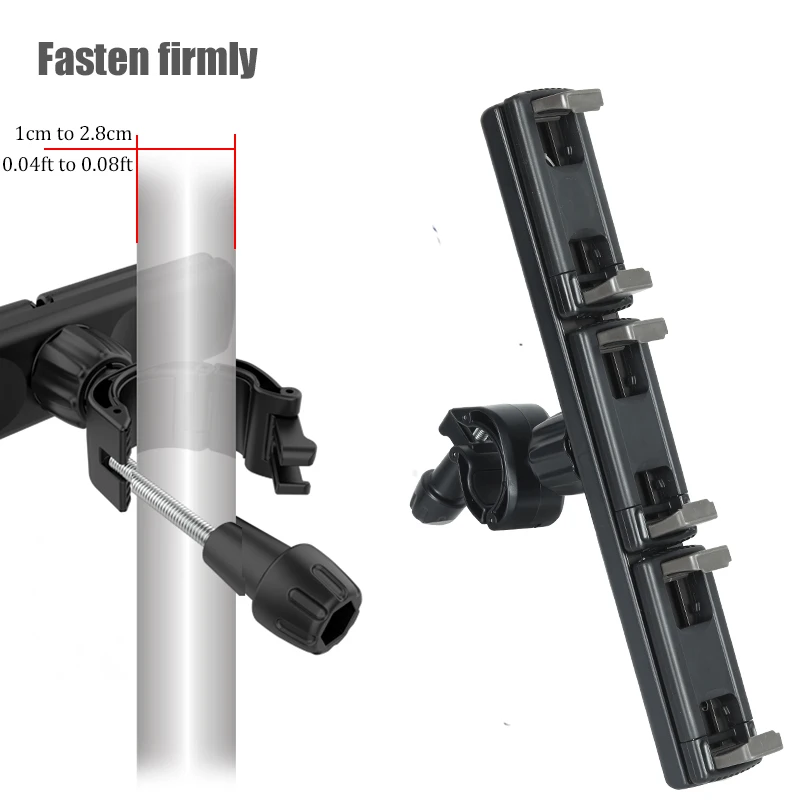 bfollow dual triple clip clamp holder stand mount universal for tablet ipad pro 12 9 mobile phone 360 rotate for tripod bracket free global shipping