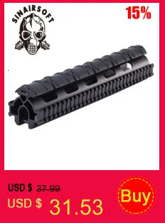 Алюминиевый Quad Rail 4-weaver/picatinny Rail Carbine Rifle Free Floating 7,2" Handguard QD Поворотный корпус для страйкбола AR15 M4/16