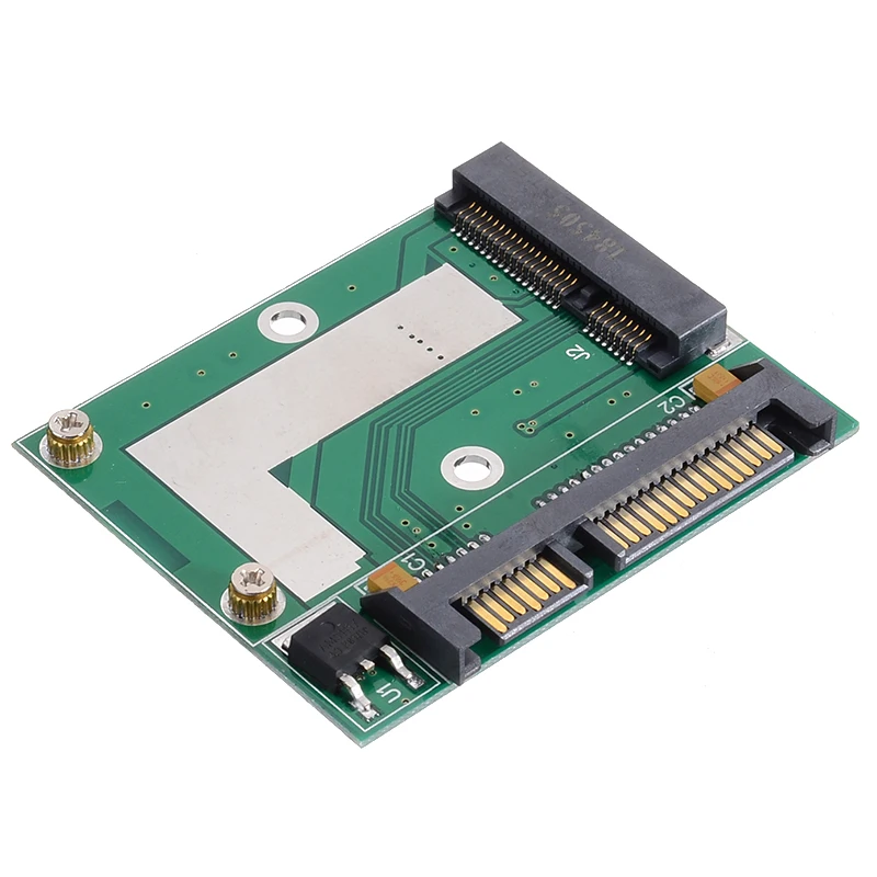 Универсальный mSATA SSD до 2 5 дюймов SATA 6 0 gps-адаптер конвертер карты Модуль платы для