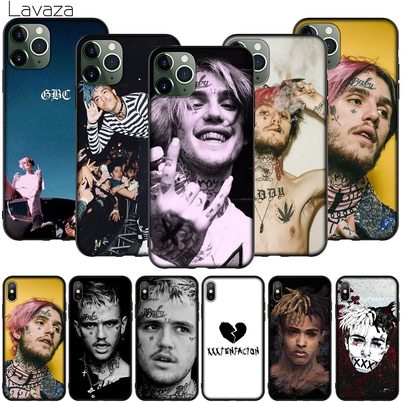 XxxTentacion Lil Peep Bo Phone Case for iPhone XR X XS 11 Pro Max 10 7 8 6 6S 5 5S SE Cover | Mobile Cases &amp Covers