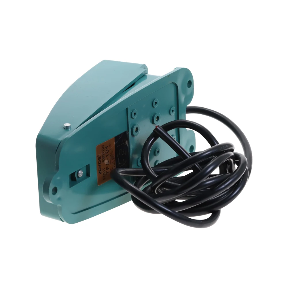 AC 250V 10A SPDT NO NC Нескользящая металлическая моментальная педаль переключения