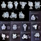 Силиконовая форма с подвесками зыбучие пески ручной работы, форма для мороженого, звезд, дрифт-флакон, десертов, эпоксидной смолы, инструменты для изготовления ювелирных изделий