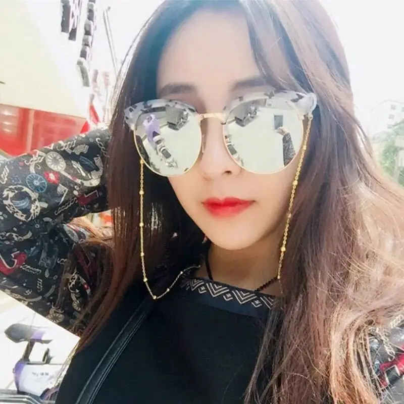 Длинное ожерелье в стиле стимпанк с железными шариками модный шейный ремешок для