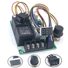 Контроллер скорости двигателя, устройство управления двигателем с цифровым дисплеем, регулируемый приводной модуль 0-100%, входной ток Макс 60 А, 12 В, 24 В