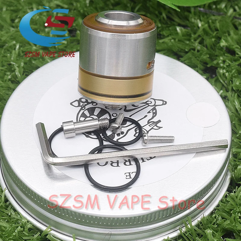 YFTK Style Le Turbo Rda BF Squonk 22 мм MTL Vape Tank с Pin Rebuildable Atomizer VS SXK Rda|Атомайзеры электронных