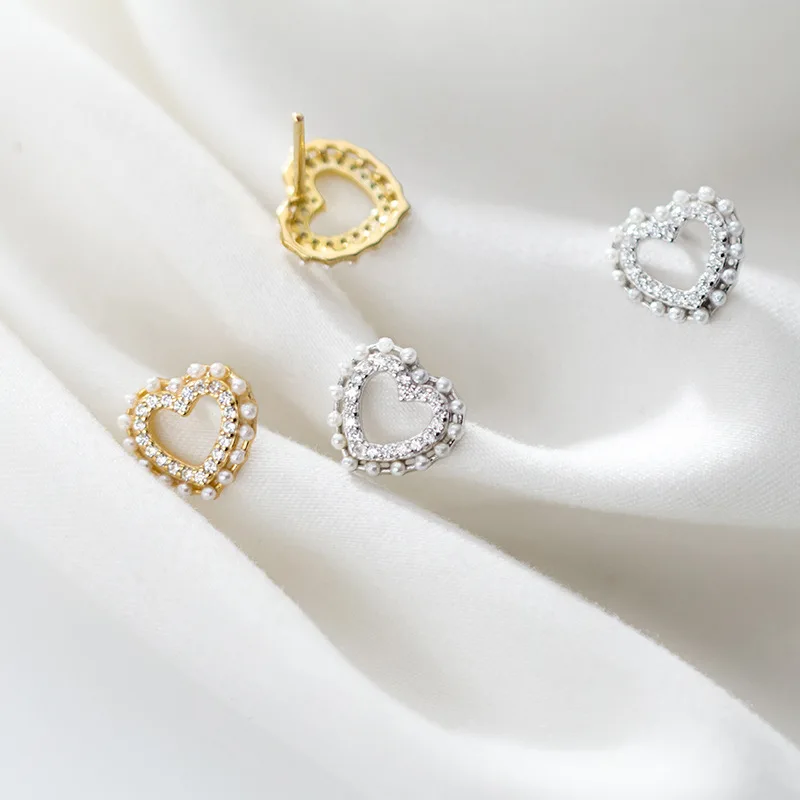 Женские серьги-гвоздики MloveAcc серьги из стерлингового серебра 925 пробы с