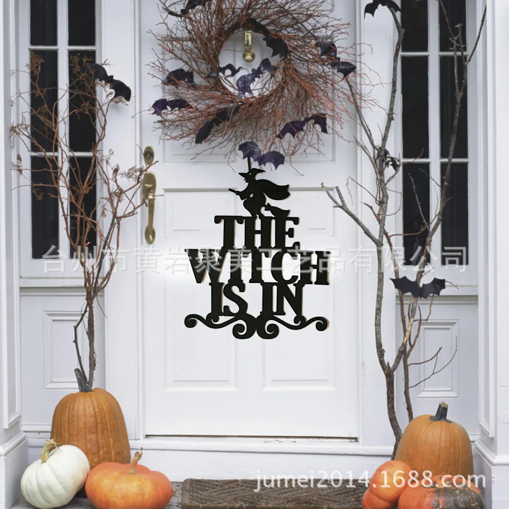 Halloween Door Hanging and Wall Decorations Party Supplies Decoration Ornaments Crafts Witch Spider Web Tablecloth | Дом и сад