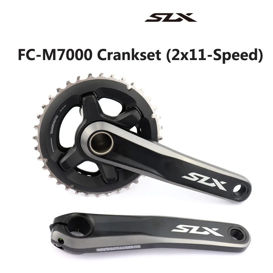 SHIMANO SLX FC M7000 FC-M7000 диаметра окружности болтов(M7000 2x11-Speed 26-36T 28-38T 170 мм 175 мм опционально с BB-MT800 или N0 BB-MT800
