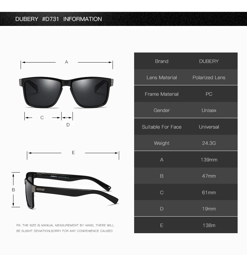 hot brand design polarized sunglasses men women shades driving square frame male outdoor fishing goggle uv400 gafas de sol free global shipping