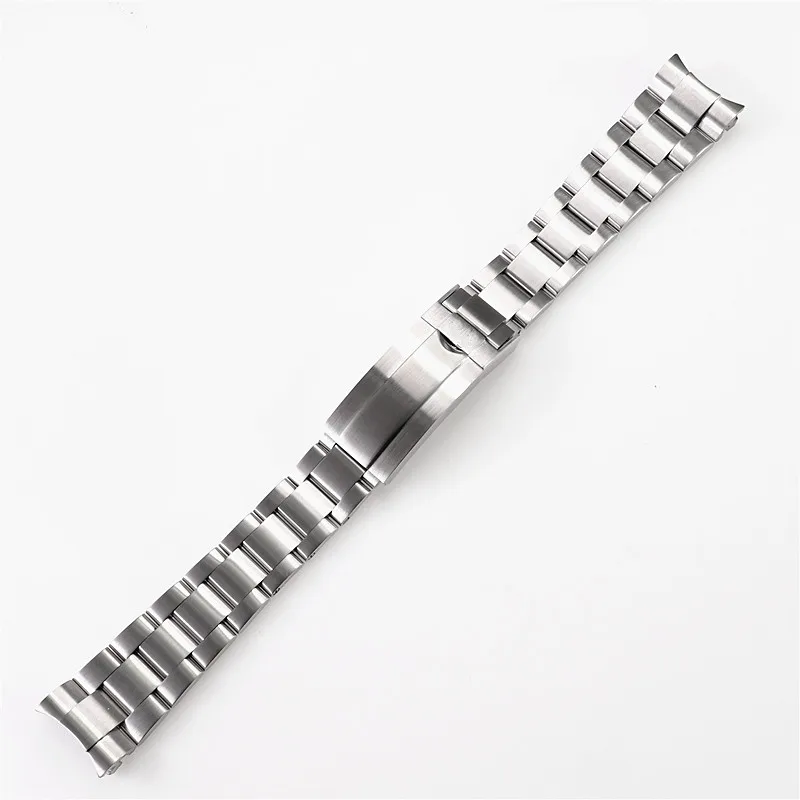 High Quality Brushed 20mm 316l Stainless Steel Strap For Rollex Rlx Sub Gmt Watch Bracelet Band Noob Ar Zzf Vr Factory Mod
