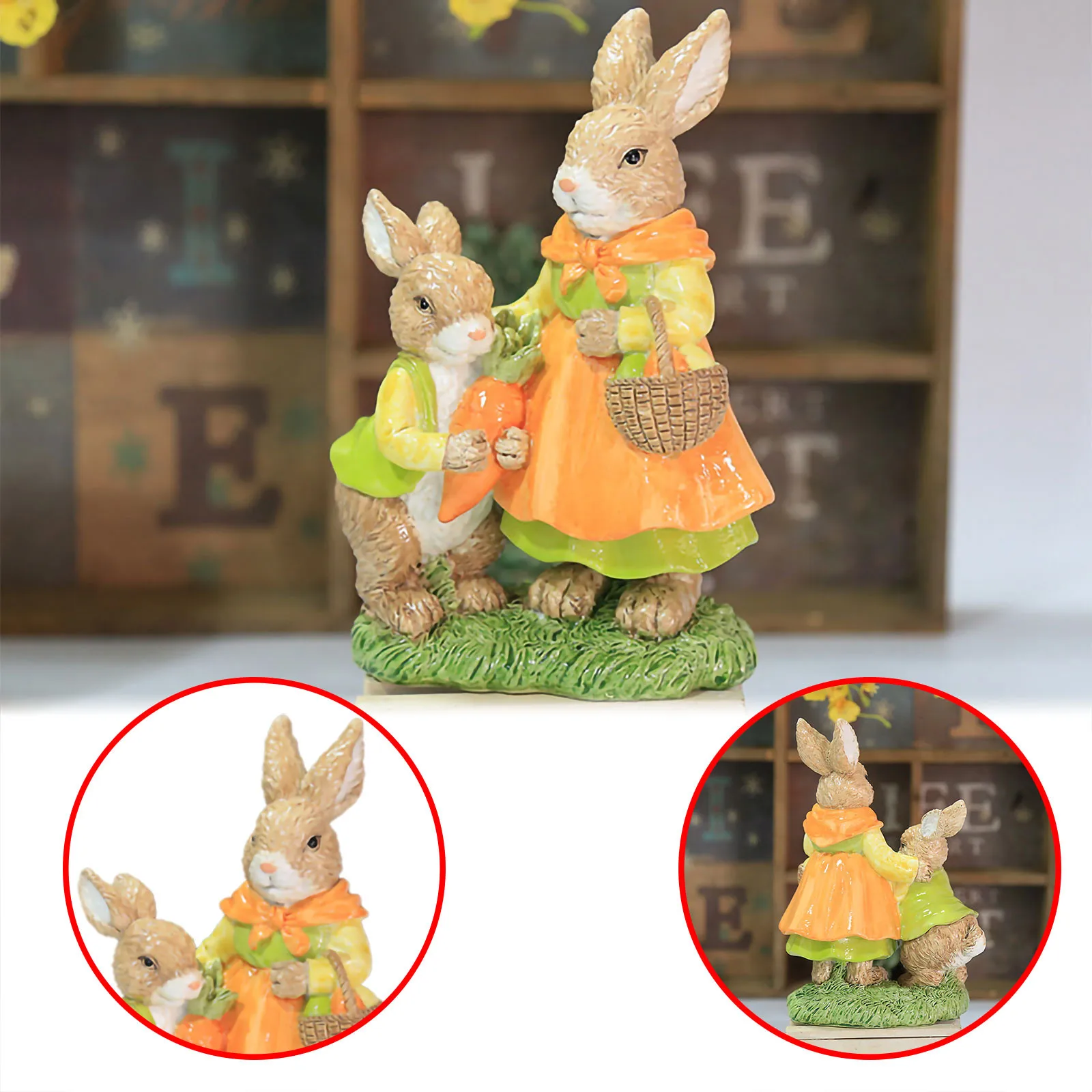 Пасхальный подарок симпатичный кролик украшение для спальни детская комната