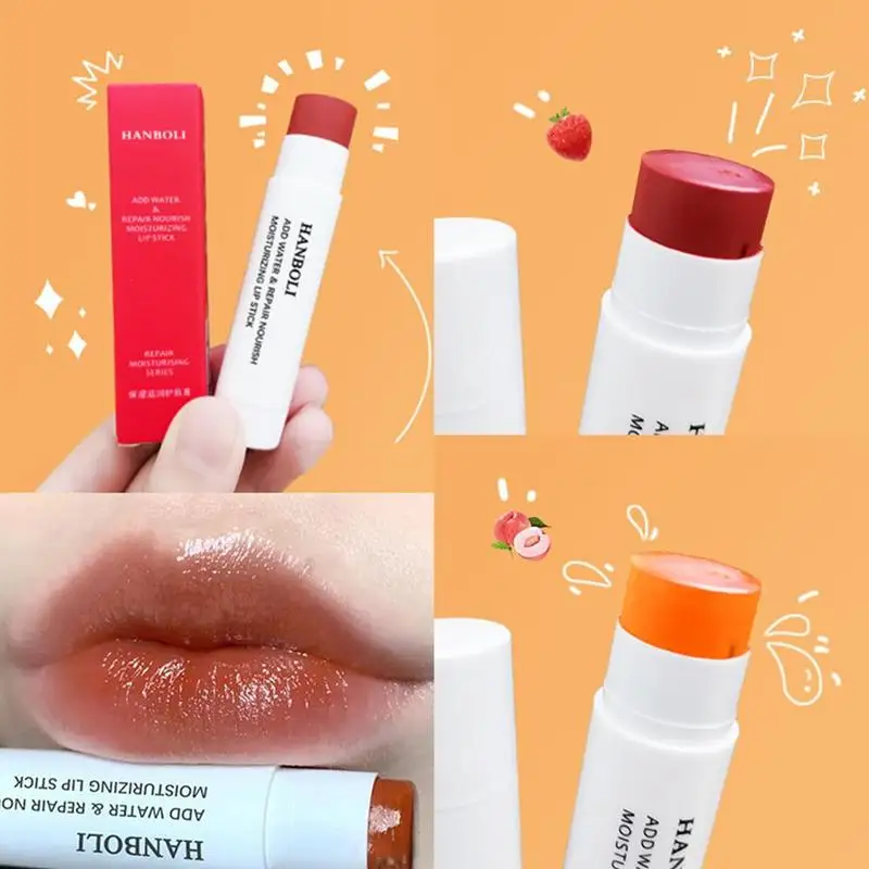 

Sexy Magic Color Changing Lipstick Orange Waterproof Lip Protect Cosmetic Balm Lips Moisturizer Lasting Makeup Long Nourish U6I5