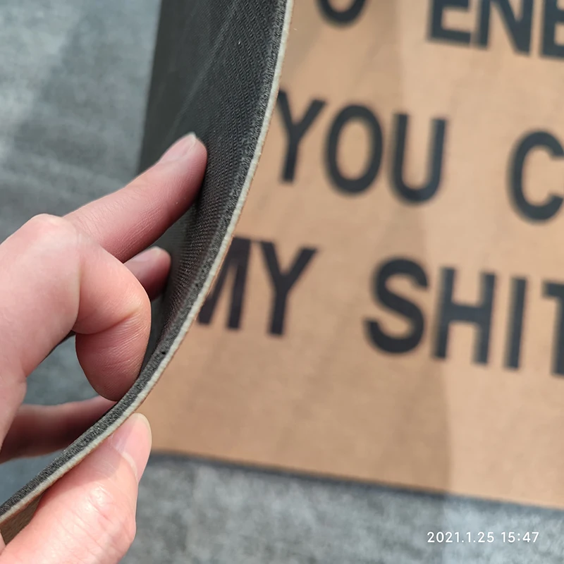 Добро пожаловать коврик для входной двери забавная печать по запросу проверьте