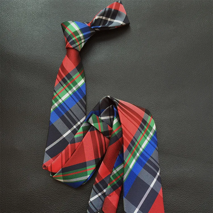 Мужской Жаккардовый тканый полосатый Свадебный Праздничный узкий галстук на шею