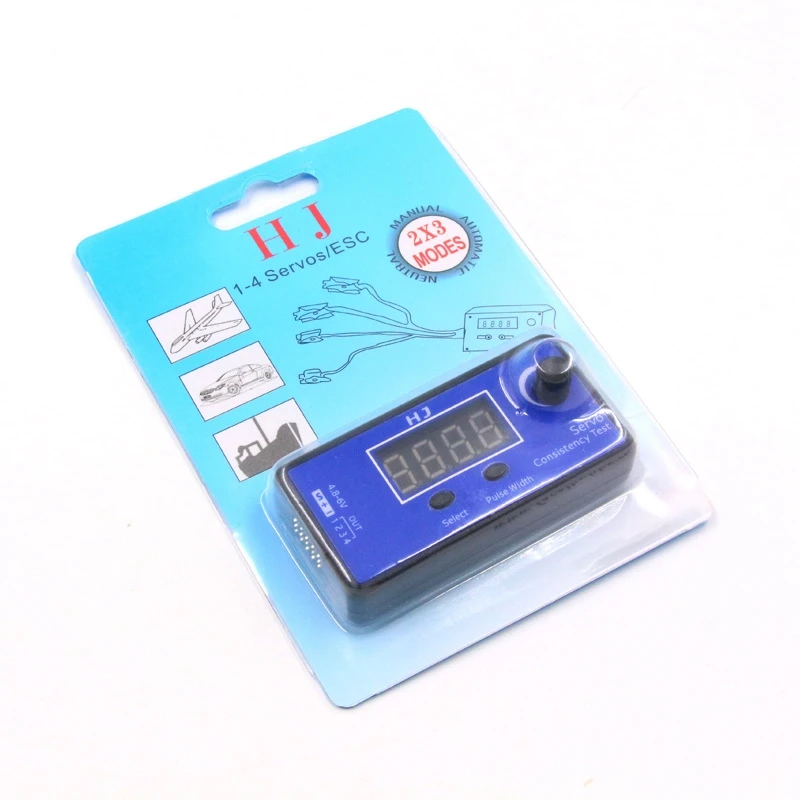 

HJ Digital Servo Tester / ESC Consistency Tester for RC Helicopter Airplane Car