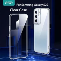 esr for samsung galaxy s22 ultra case thin clear soft tpu case cover for samsung s22 plus for galaxy s22 transparent back cover