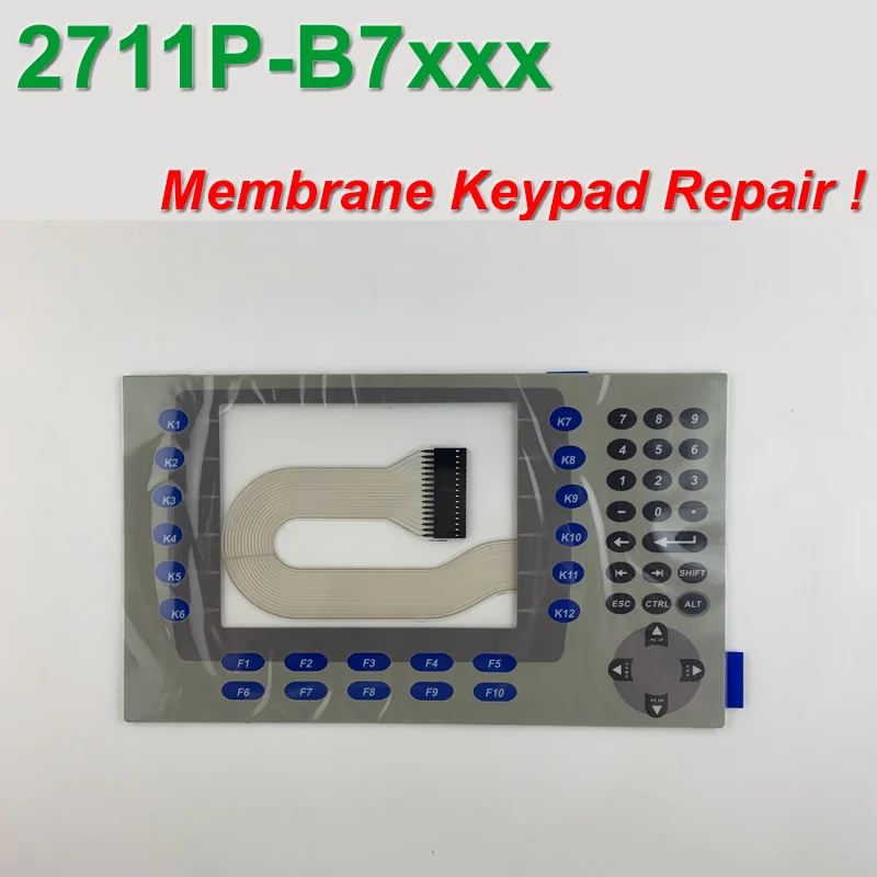 

ALLEN BRADLEY 2711P-B7 PANELVIEW PLUS 700 мембранная накладка клавиатура 2711P-B7C K7M, есть в наличии